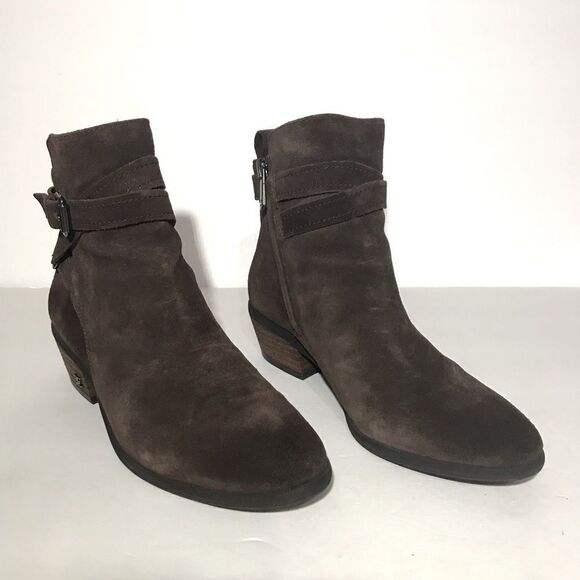 Sam Edelman Polina Suede Ankle Boots - Picture 2 of 7